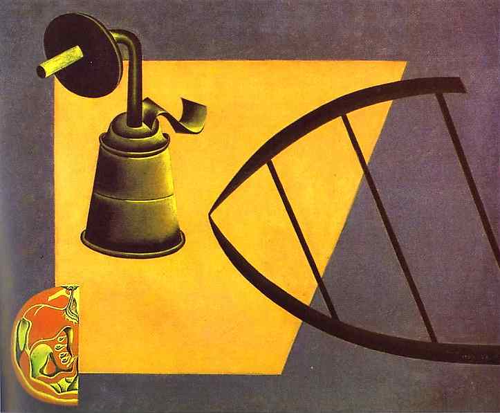  . 1922/23.   .   , - <br> The Carbide Lamp. 1922/23. Oil on canvas. The Museum of Modern Arts, New York, NY, USA. <br> 38 x 45.7 cm 