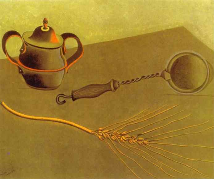 . 1922/23.   .   . -. <br> The Ear of Corn. 1922/23. Oil on canvas. The Museum of Modern Arts, New York, NY, USA. <br> 37.8 x 46 cm 