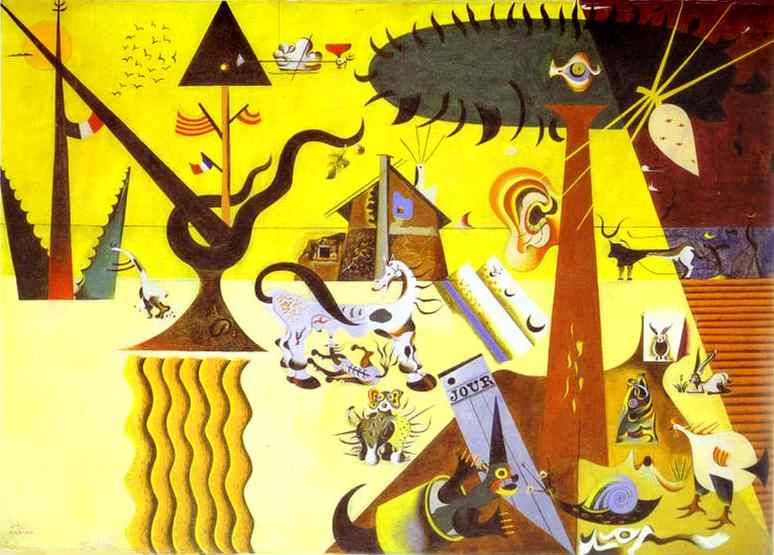  . 1923/24.   . The Solomon R. Guggebheim Museum, -. <br> The Tilled Field. 1923/24. Oil on canvas. The Solomon R. Guggebheim Museum, New York, NY, USA <br> 66 x 92.7 cm 