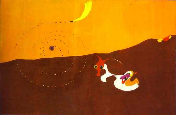  (). 1927.   . The Solomon R. Guggebheim Museum, -. <br> Landscape (The Hare). 1927. Oil on canvas. The Solomon R. Guggebheim Museum, New York, NY, USA. <br> 130 x 195 cm 