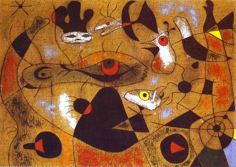  ,    ,  ,     . 1939.     , ,  <br> A Dew Drop Falling from a Bird's Wing Wakes Rosalie, who Has Been Asleep in the Shadow of a Spider's Web. 1939. Oil on canvas. The University of Iowa Museum of Art, The Mark Pamney Memorial Fund, Iowa, IA, USA. <br> 65.4 x 91.7 cm 
