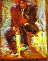 . 1912-14.   .   <br> The Farmer. c. 1912-14. Oil on canvas. Private collection <br>65 x 50 cm