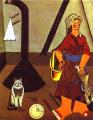  . 1922/23.   .   <br>The Farmer's Wife. 1922/23. Oil on canvas.  Private collection<br> 81 x 65 cm
