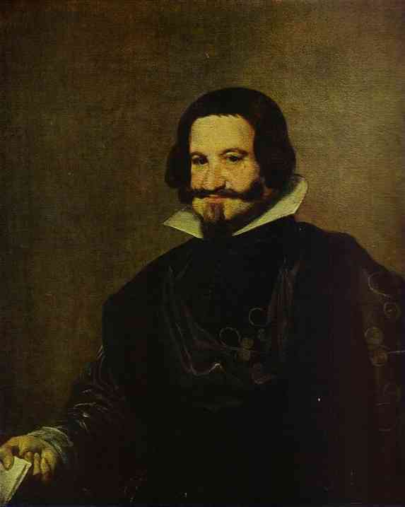 <br>Portrait of Caspar de Guzman, Count of Olivares, Prime Minister of Philip IV. Oil on canvas. Alte Meister Gallerie, Dresden, Germany.   