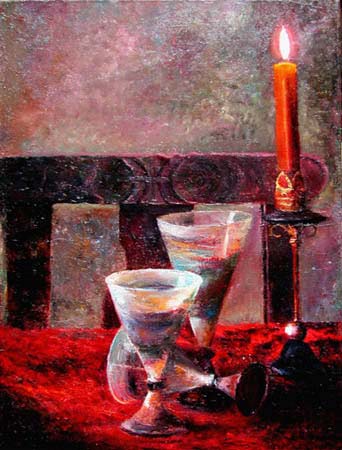    ( Still Life with  Candle) 